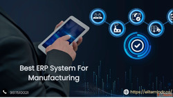 Best ERP System for Manufacturing Elite Mindz India 2025