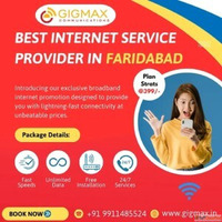 Best Internet Provider in Faridabad - Gigmax