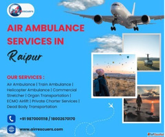 Air Ambulance in Raipur Quick Reliable Care