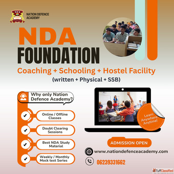 NDA Coaching With Schooling In Pune