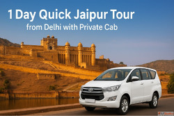 1 Day Jaipur Tour from Delhi by Private Cab - Comfortable Af...