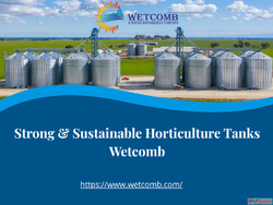 Strong Sustainable Horticulture Tanks - Wetcomb