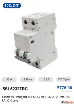 dc mcb dc mcb price