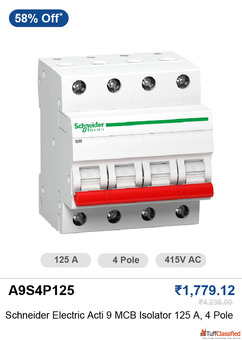 mcb isolator mcb isolator price