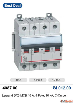 legrand 4 pole mcb price legrand 4 pole mcb price list