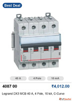 legrand 4 pole mcb price legrand 4 pole mcb price list