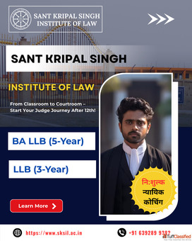 Top Law Institute in UP SKSIL BA LLB LLB Programs