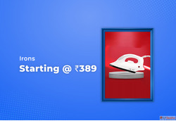 Irons Starting Rs 389
