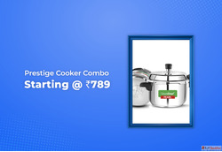 Prestige Pressure Cooker Combo Starting Rs 789SALE LIVE