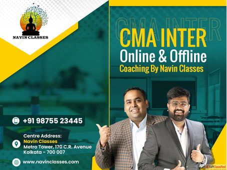 CMA Inter online offline coaching by Navin Classes