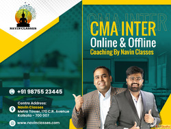 CMA Inter online offline coaching by Navin Classes