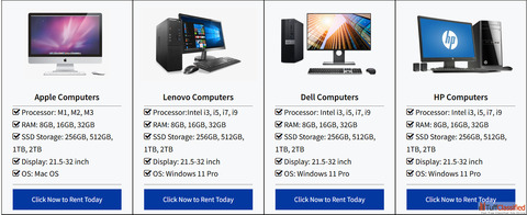 Computers On Rent in Bangalore