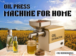 Enjoy Fresh Healthy Oil at Home - Flora Oil Press Machine