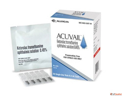 Acuvail Ophthalmic Solution - Ophthalmic Products Exporter f...