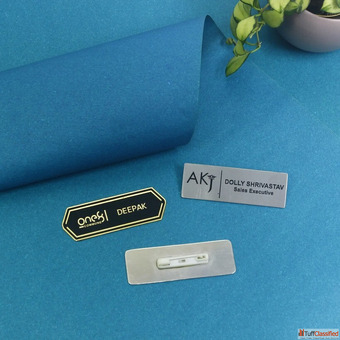 Acrylic Name Badge - A Modern Touch