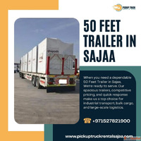 50 Feet Trailer Rental in Sajaa
