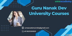 Guru Nanak Dev University Online Education