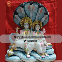 Buy Vishnu Laxmi Marble Idols from Leading Exporter