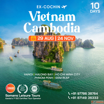Vietnam Cambodia Tour Packages From Kerala