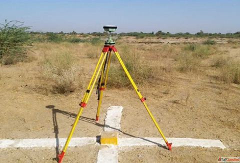 High-Precision DGPS Surveying in Amritsar