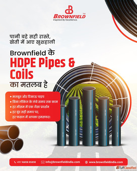 HDPE Manufacturer in Indore - Brownfield India Quality Pipes