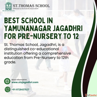 Best ICSE Schools in Jagadhri Yamunanagar ST. Thomas School