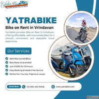 Bike on Rent in Mathura