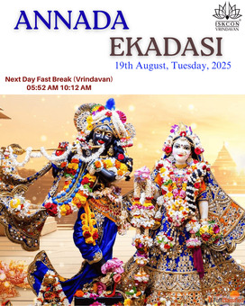 Importance of Annada Ekadasi Blessings from Vrindavan