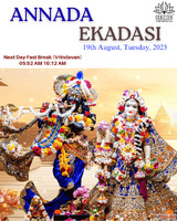 Importance of Annada Ekadasi Blessings from Vrindavan