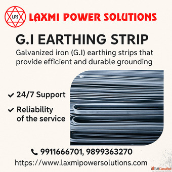 G.I Earthing Strip Laxmi Power Solutions