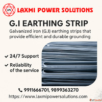 G.I Earthing Strip Laxmi Power Solutions