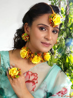 Buy Flower Jewellery Online - Bridal Haldi Festive Collectio...