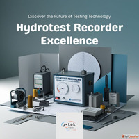 Hydrotest Recorder with Circular Chart Recording