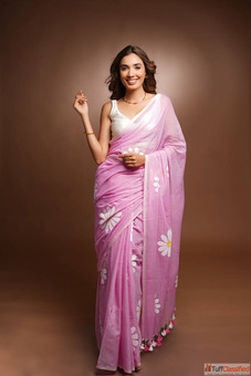 Shop for Designer Cotton Sarees - Comfort Meets Fashion