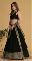 Stylish Georgette Lehengas with Huge Discounts This Diwali