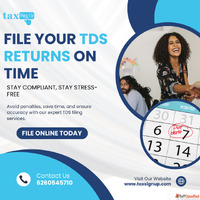 TDS Return Filing Made Easy Accurate Timely Tax Compliance