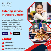 Tutoring service in Dollars Colony