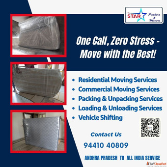 One Call Zero Stress - Move with the Best The Star Packers and Movers
