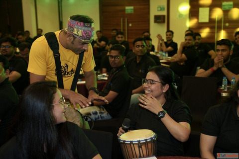 Drum Jam Activity in Goa