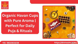 Organic Havan Cups with Pure Aroma Perfect for Daily Puja Ri...