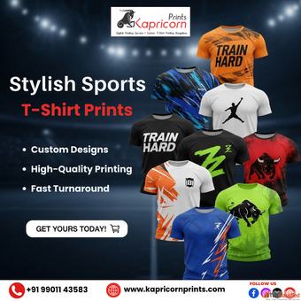 Sports TShirts Printing in Bangalore