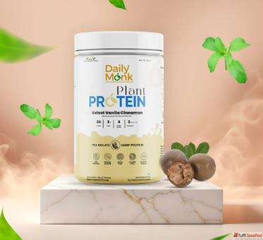 Buy the Best Plant Protein Supplement for a Healthy Lifestyle - Daily Monk