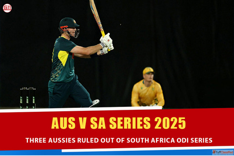 Big Setback AUS Lose 3 for SA ODI Challenge