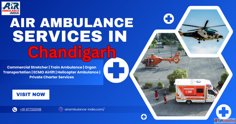 Flying to Safety Emergency Air Ambulance Services in Chandigarh