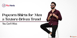 Popcorn Shirts for Men a Texture-Driven Trend You Can't...
