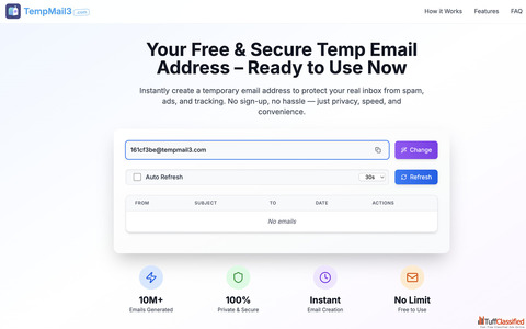 Grab Your Instant Temp Email 100 Free