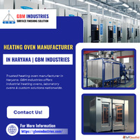 GBM Industries Leading Heating Oven Manufacturer in Haryana