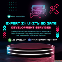 Malgo is a trusted name for Unity 3D Game Development Servic...