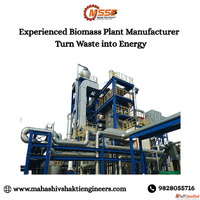 Experienced Biomass Plant Manufacturer - Turn Waste into Ene...
