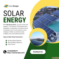 From Rooftops to Solar Farms - We've Got You Covered